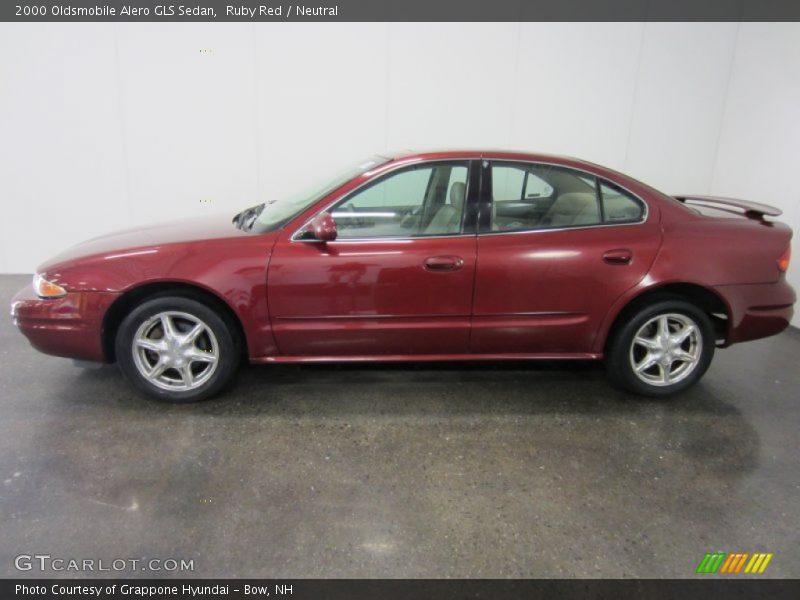  2000 Alero GLS Sedan Ruby Red