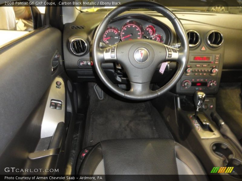 Dashboard of 2008 G6 GXP Coupe