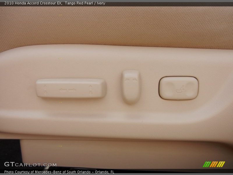 Tango Red Pearl / Ivory 2010 Honda Accord Crosstour EX