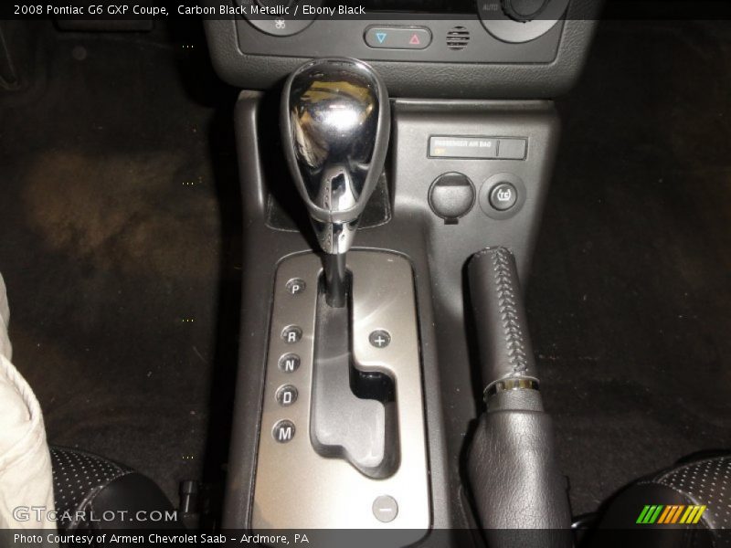  2008 G6 GXP Coupe 6 Speed Automatic Shifter