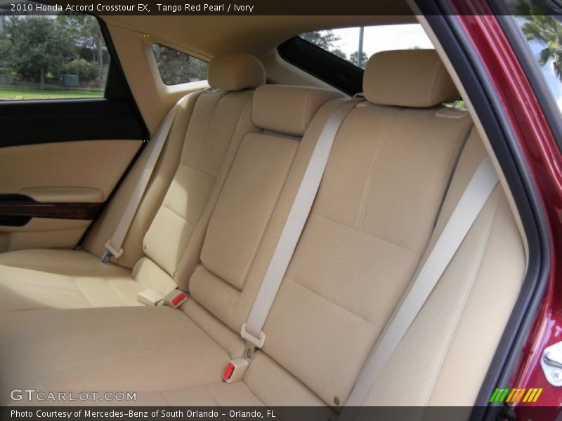 Rear Seat of 2010 Accord Crosstour EX