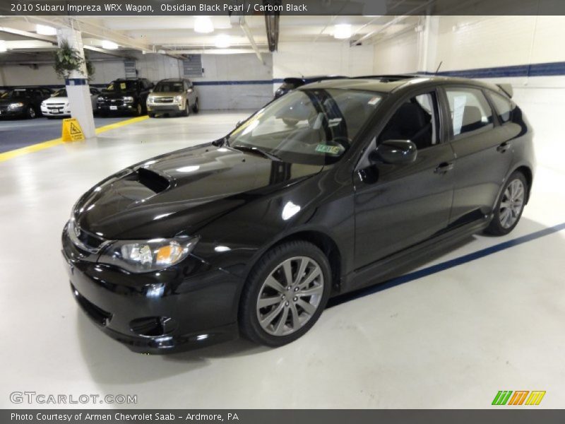 Obsidian Black Pearl / Carbon Black 2010 Subaru Impreza WRX Wagon
