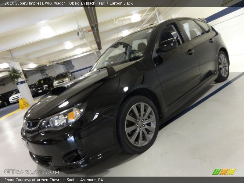 Obsidian Black Pearl / Carbon Black 2010 Subaru Impreza WRX Wagon