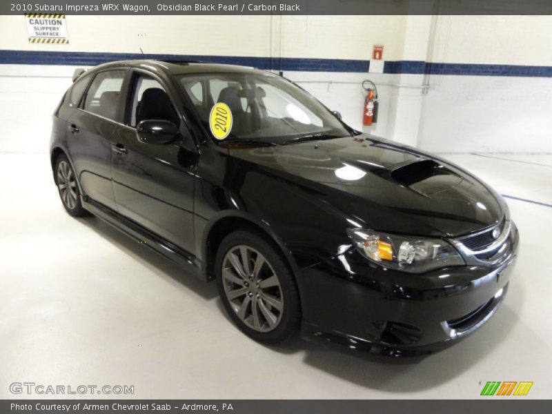 Front 3/4 View of 2010 Impreza WRX Wagon
