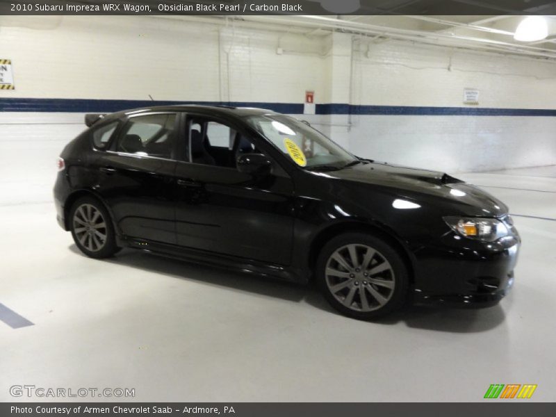 Obsidian Black Pearl / Carbon Black 2010 Subaru Impreza WRX Wagon