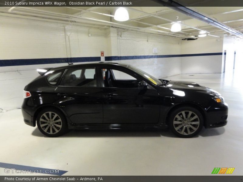 Obsidian Black Pearl / Carbon Black 2010 Subaru Impreza WRX Wagon