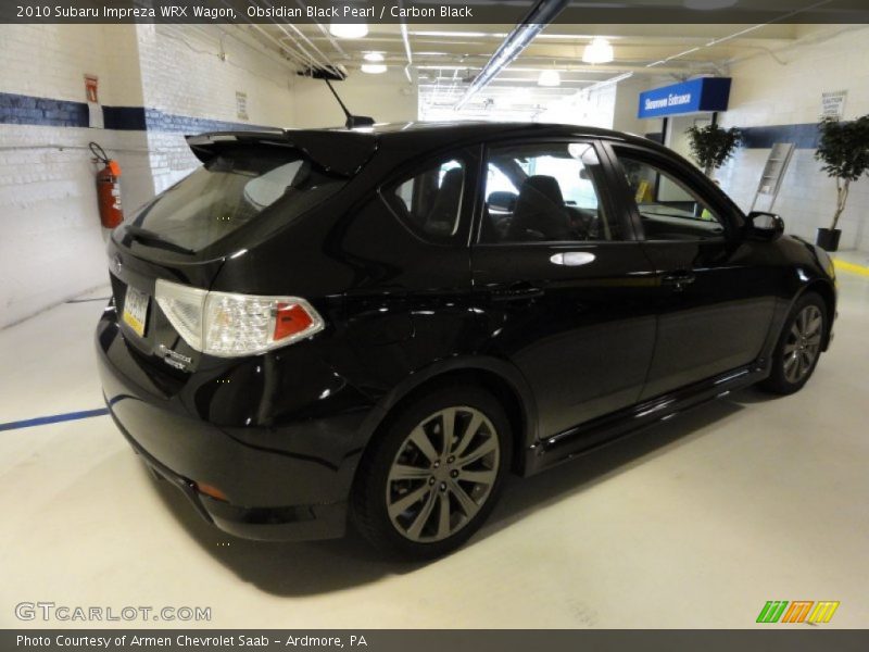 Obsidian Black Pearl / Carbon Black 2010 Subaru Impreza WRX Wagon