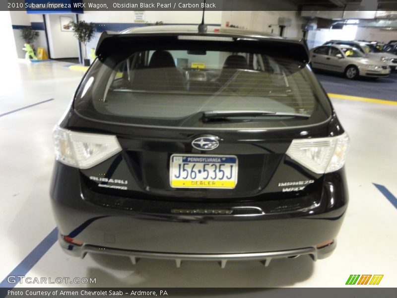 Obsidian Black Pearl / Carbon Black 2010 Subaru Impreza WRX Wagon