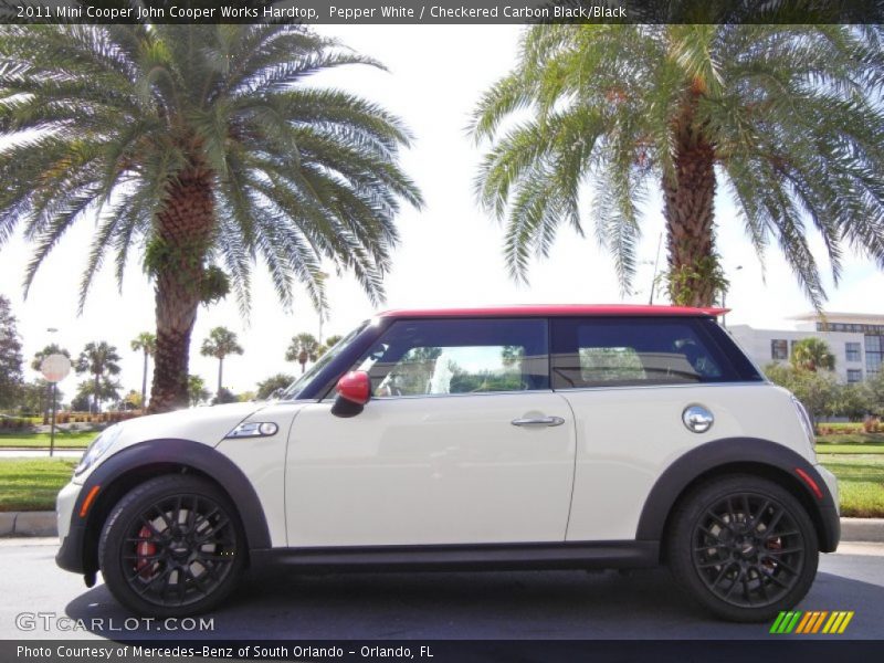  2011 Cooper John Cooper Works Hardtop Pepper White