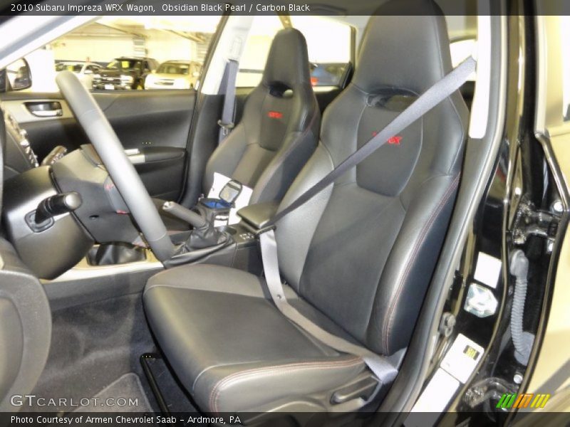 Obsidian Black Pearl / Carbon Black 2010 Subaru Impreza WRX Wagon