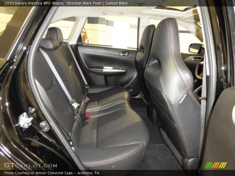 Obsidian Black Pearl / Carbon Black 2010 Subaru Impreza WRX Wagon