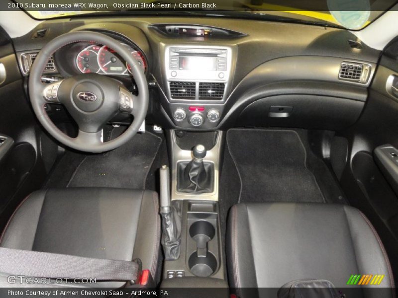 Obsidian Black Pearl / Carbon Black 2010 Subaru Impreza WRX Wagon
