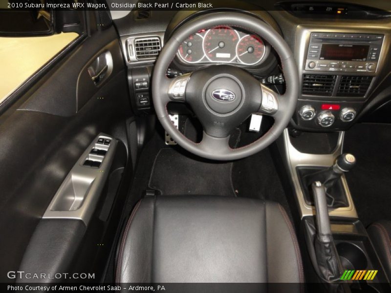 Obsidian Black Pearl / Carbon Black 2010 Subaru Impreza WRX Wagon