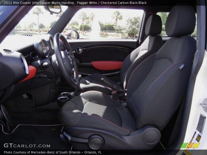  2011 Cooper John Cooper Works Hardtop Checkered Carbon Black/Black Interior