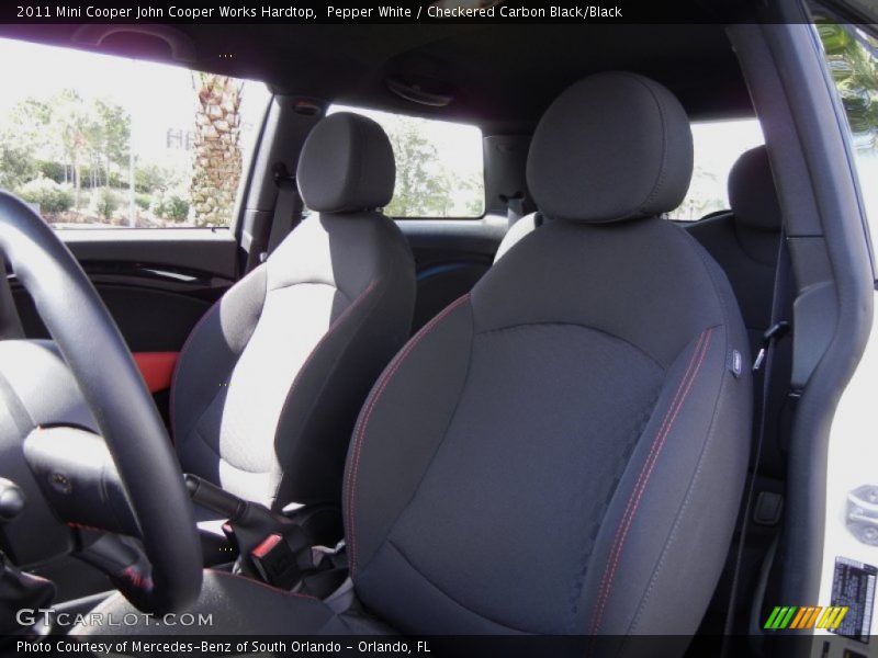  2011 Cooper John Cooper Works Hardtop Checkered Carbon Black/Black Interior