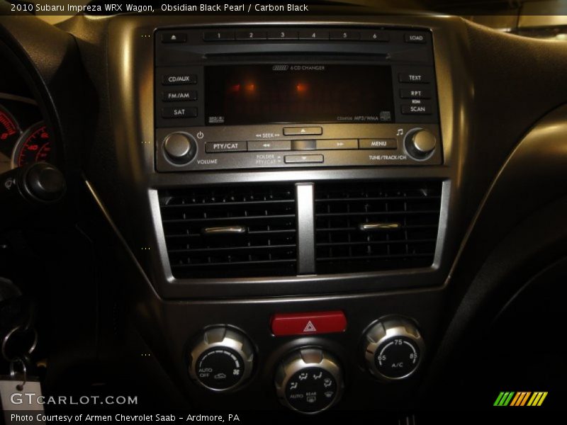 Obsidian Black Pearl / Carbon Black 2010 Subaru Impreza WRX Wagon