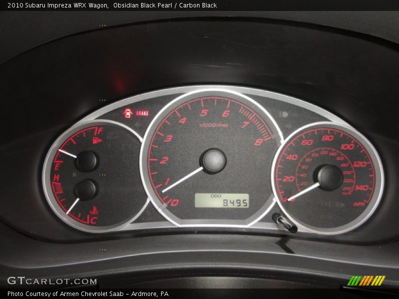 2010 Impreza WRX Wagon WRX Wagon Gauges