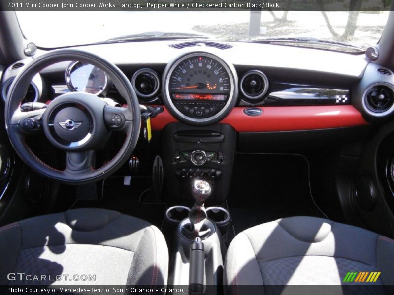 Dashboard of 2011 Cooper John Cooper Works Hardtop