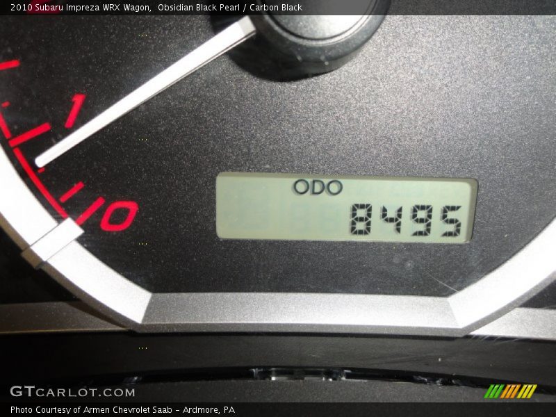 Obsidian Black Pearl / Carbon Black 2010 Subaru Impreza WRX Wagon