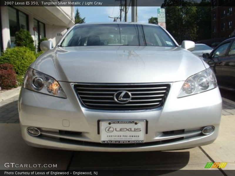 Tungsten Silver Metallic / Light Gray 2007 Lexus ES 350