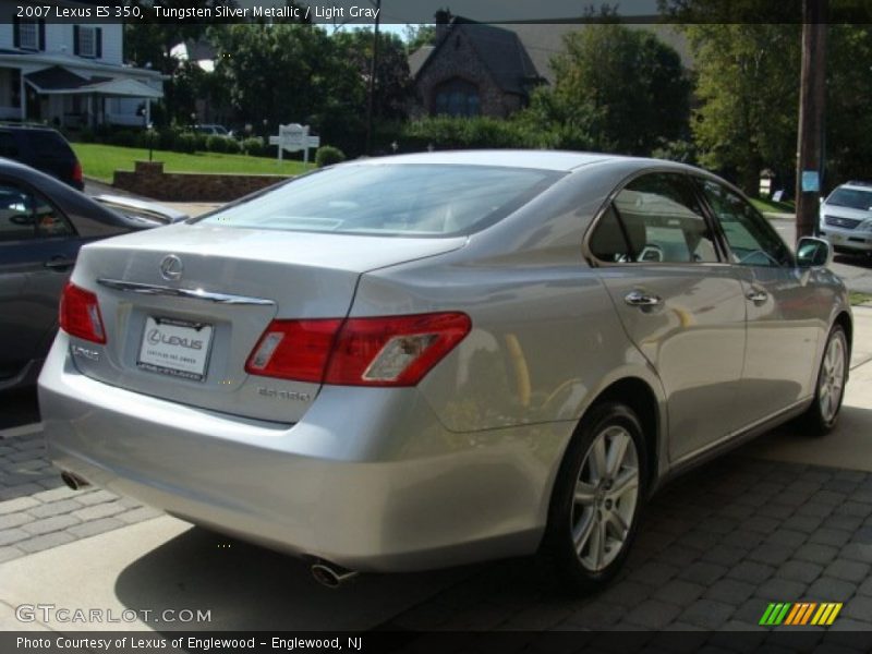 Tungsten Silver Metallic / Light Gray 2007 Lexus ES 350