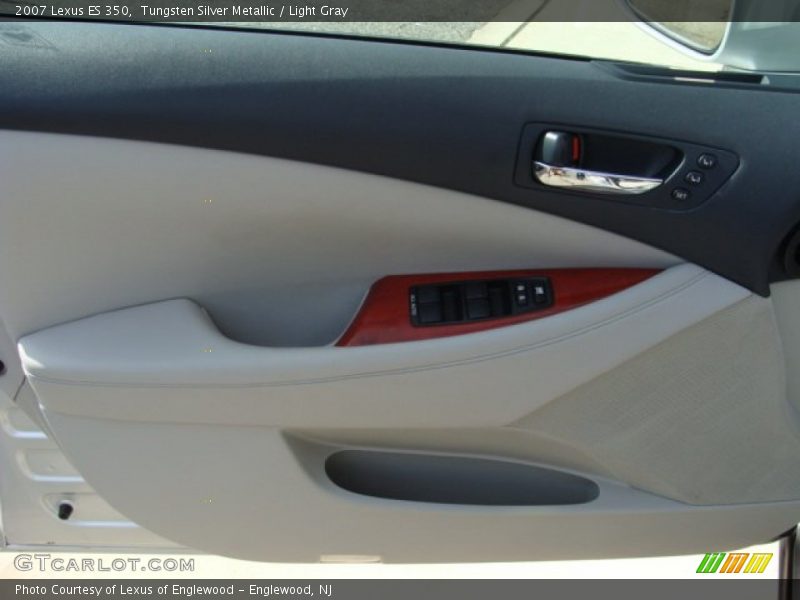 Tungsten Silver Metallic / Light Gray 2007 Lexus ES 350