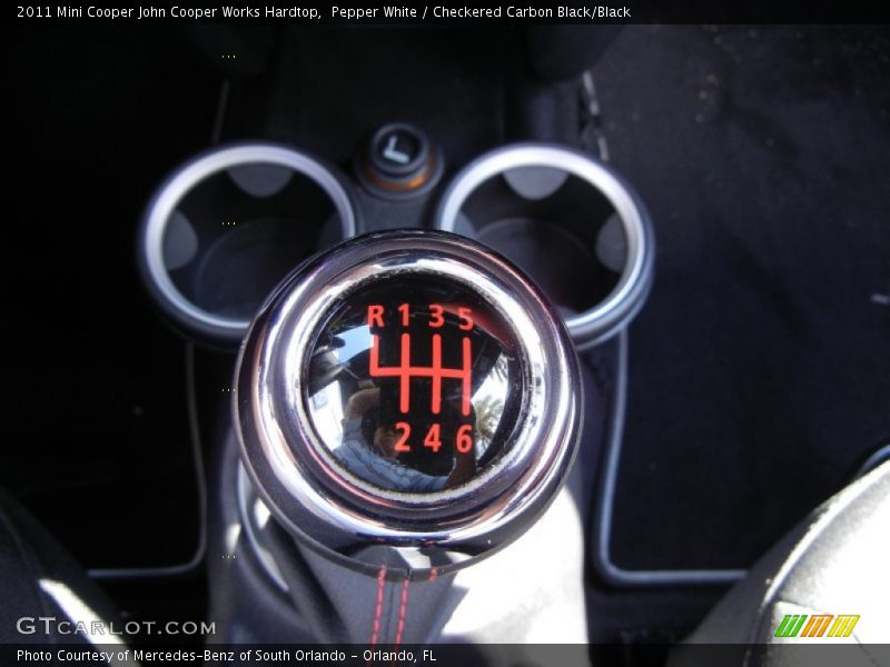  2011 Cooper John Cooper Works Hardtop 6 Speed Manual Shifter