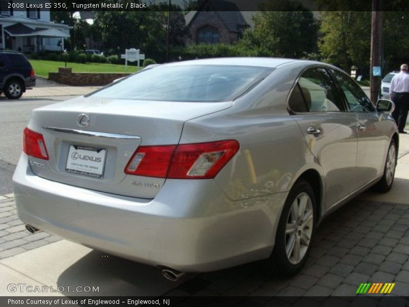 Tungsten Metallic / Black 2008 Lexus ES 350
