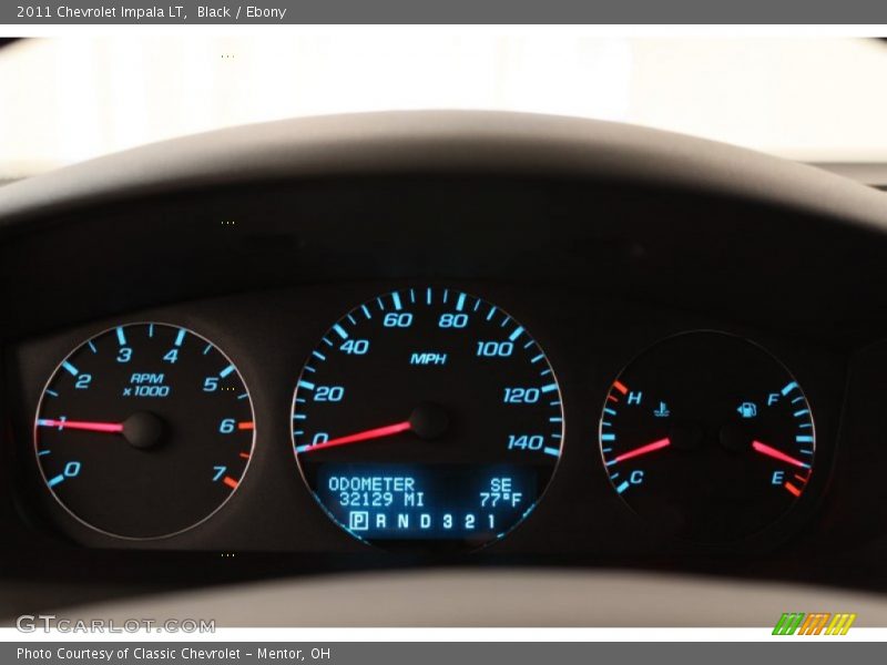 Black / Ebony 2011 Chevrolet Impala LT