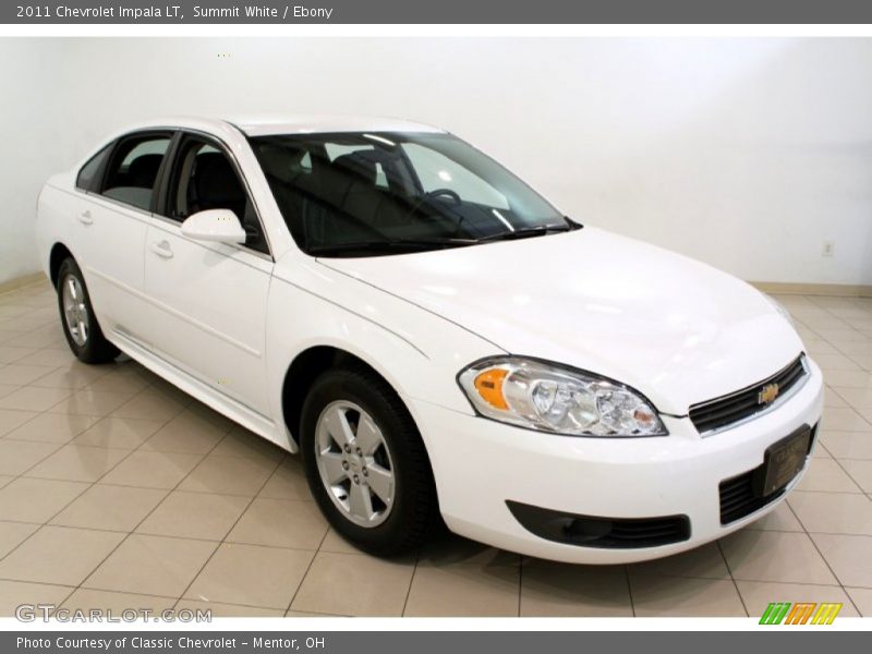 Summit White / Ebony 2011 Chevrolet Impala LT