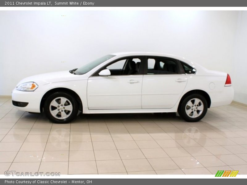 Summit White / Ebony 2011 Chevrolet Impala LT
