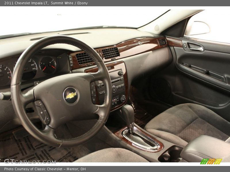 Summit White / Ebony 2011 Chevrolet Impala LT