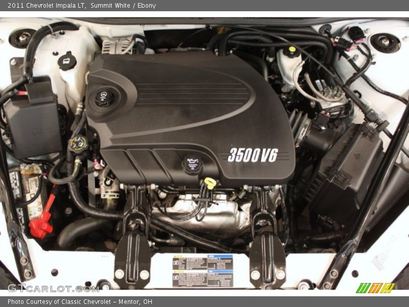 Summit White / Ebony 2011 Chevrolet Impala LT