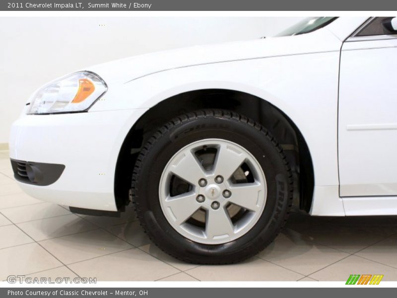 Summit White / Ebony 2011 Chevrolet Impala LT