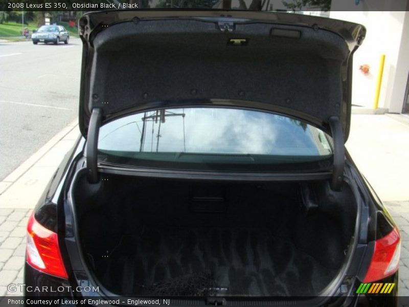 Obsidian Black / Black 2008 Lexus ES 350