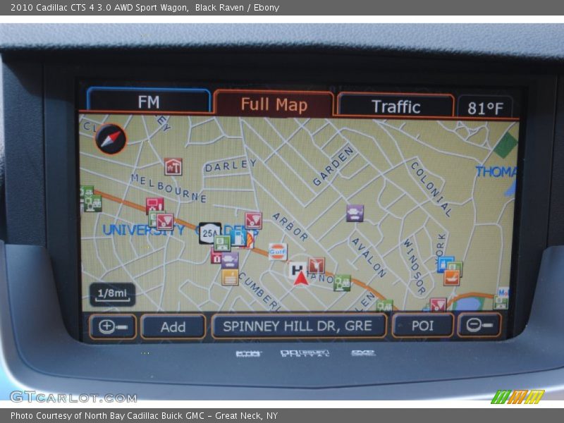 Navigation of 2010 CTS 4 3.0 AWD Sport Wagon