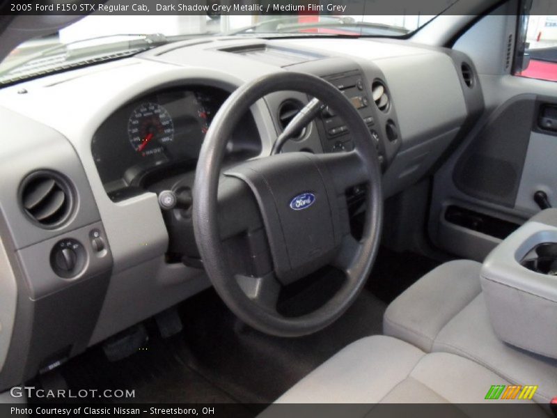 Medium Flint Grey Interior - 2005 F150 STX Regular Cab 