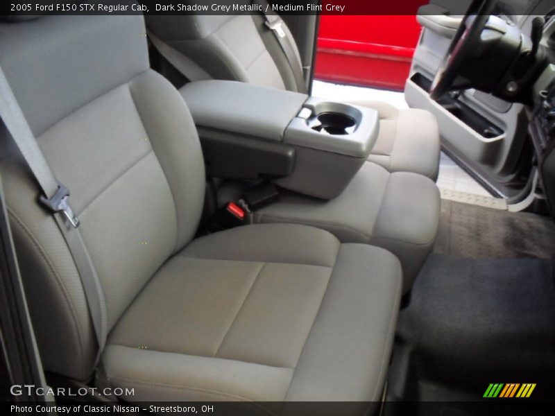 Dark Shadow Grey Metallic / Medium Flint Grey 2005 Ford F150 STX Regular Cab