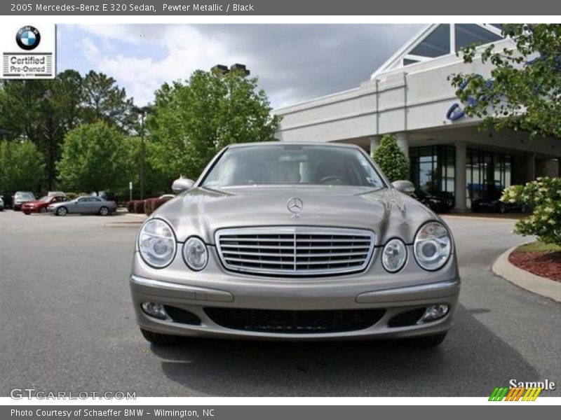 Pewter Metallic / Black 2005 Mercedes-Benz E 320 Sedan