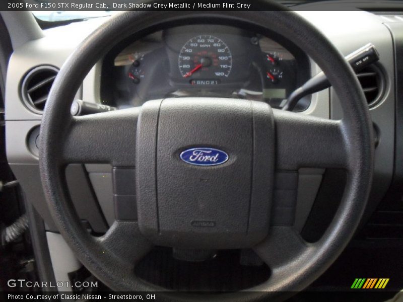 Dark Shadow Grey Metallic / Medium Flint Grey 2005 Ford F150 STX Regular Cab