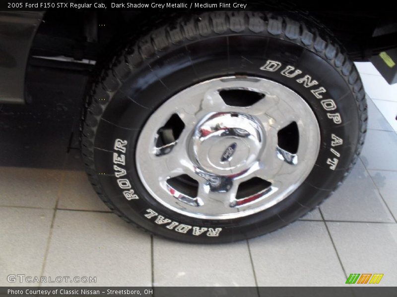 Dark Shadow Grey Metallic / Medium Flint Grey 2005 Ford F150 STX Regular Cab