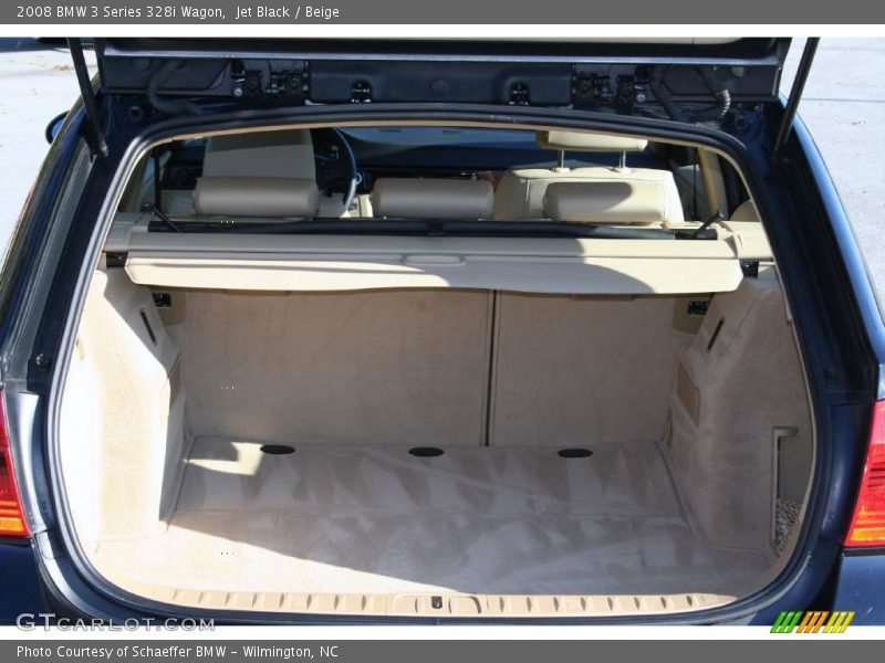 Jet Black / Beige 2008 BMW 3 Series 328i Wagon