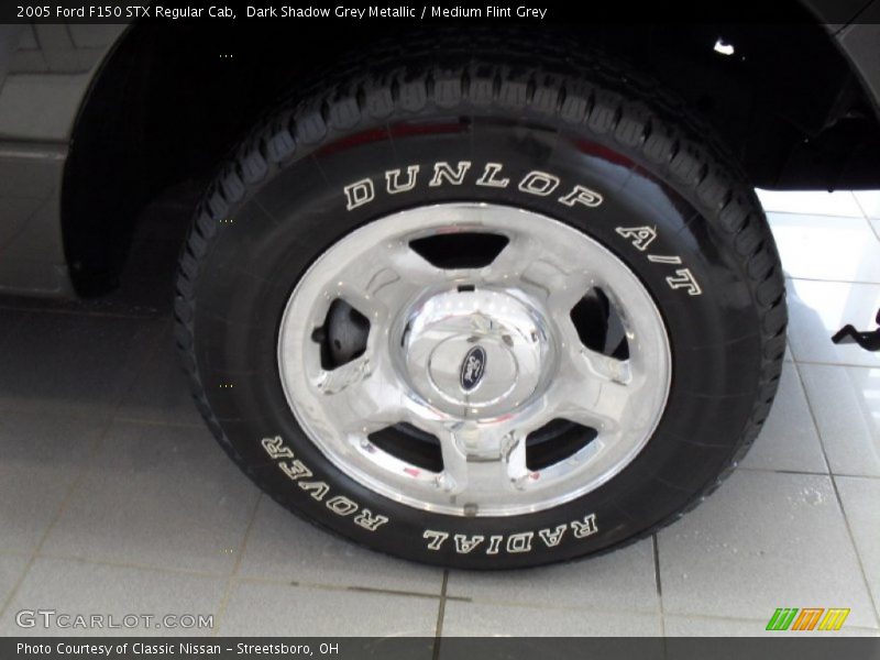 Dark Shadow Grey Metallic / Medium Flint Grey 2005 Ford F150 STX Regular Cab