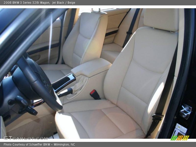Jet Black / Beige 2008 BMW 3 Series 328i Wagon