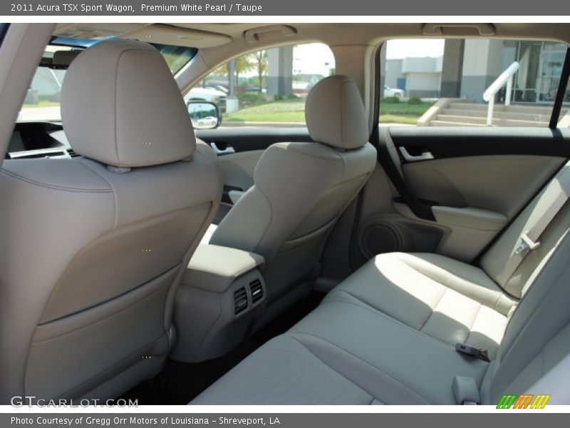  2011 TSX Sport Wagon Taupe Interior