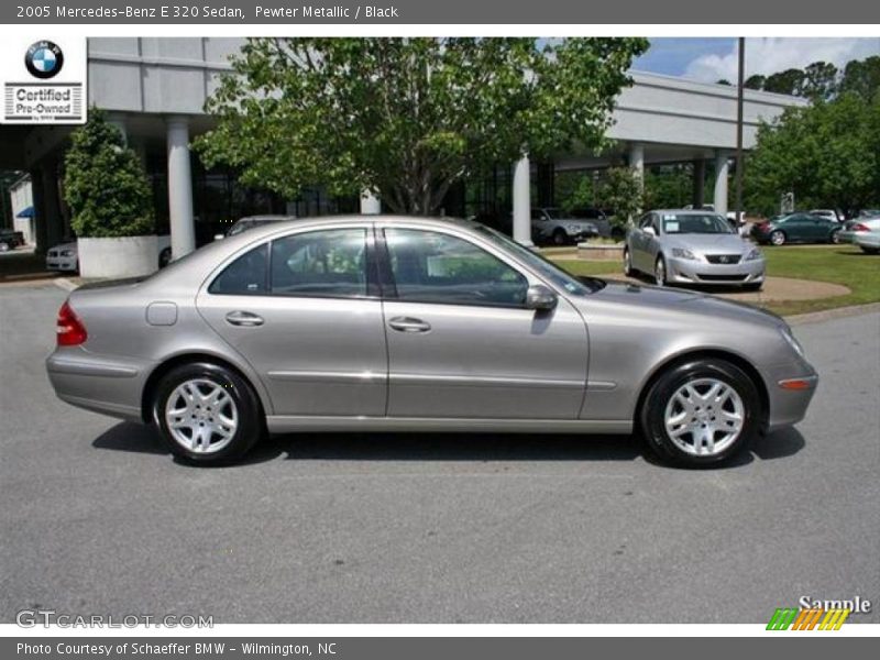 Pewter Metallic / Black 2005 Mercedes-Benz E 320 Sedan