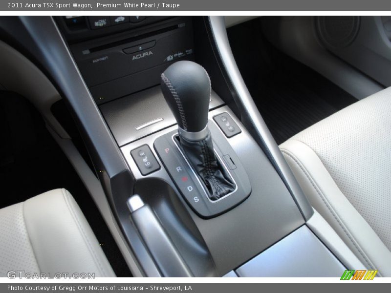 2011 TSX Sport Wagon 5 Speed Automatic Shifter