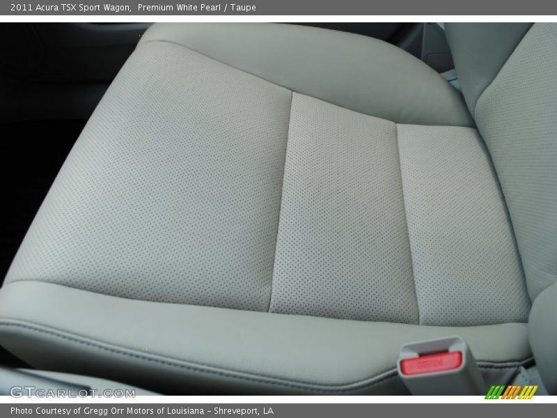  2011 TSX Sport Wagon Taupe Interior