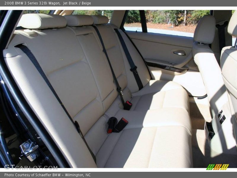 Jet Black / Beige 2008 BMW 3 Series 328i Wagon