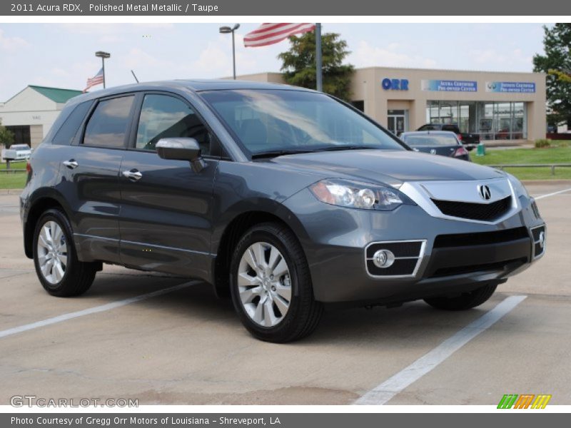 Polished Metal Metallic / Taupe 2011 Acura RDX